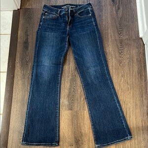 American Eagle Outfitters Dark Wash Jeans 10 Long